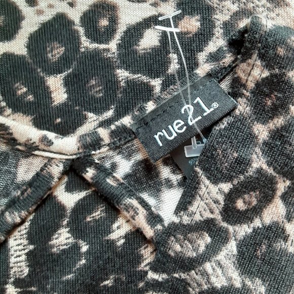 Sexy Animal Print Mini Dress with Belt by Rue 21 - Picture 9 of 9